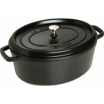 Zwilling STAUB Żeliwny garnek owalny 40509-322-0 6,7l czarny | 40509-322-0 | 3272341033253