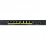 Zyxel GS1100-10HP v2 Unmanaged Gigabit Ethernet (10/100/1000) Power over Ethernet (PoE) Black | GS1100-10HP-EU0102F | 4718937621187
