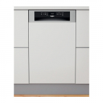 Whirlpool Dishwasher | WSBO 3O34 PF X | Built-in | Width 45 cm | Number of place settings 10 | Number of programs 8 | Energy efficiency class D | Display | Stainless steel | WSBO 3O34 PF X | 8003437233432