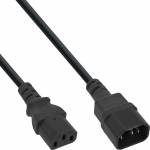Kabel zasilający InLine 35er Bulk-Pack &reg; przedłużacz do urządzeń chłodniczych, C13 na C14, 2m | B-16632A | 4043718253265
