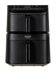 Cosori CAF-DC121 Double 10.8 L Stand-alone Hot air fryer Black | CAF-DC121 | 0810123675227