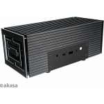 Akasa Turing FX Fanless UCFF-Geh&auml;use (Intel NUC), OEM - schwarz | A-NUC52-M1B | 4710679550039