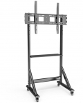 Techly Stojak mobilny TV 55-100&rdquo; do 120kg regulowany p&oacute;łka AV | TLY_368741 | 8059018368741