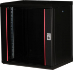 Szafa Equip Szafa serwerowa 19'' 12U 600x450mm szklane drzwi czarny | EPM-12-6045-B-CBAA | 4015867232248