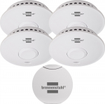 Brennenstuhl Brennenstuhl Funk Rauchmelder SET, 4x RM L 3101 | 1290210004 | 4007123680313