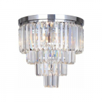 Lampa sufitowa Zumaline Plafon sufitowy szklany do jadalni Zumaline AMEDEO FC17106/4+1 -CHR (FC17106/4+1 -CHR) - 30236 | FC17106/4+1 -CHR | 5905316606456
