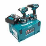Zestaw elektronarzędzi Makita 6-elementowy (DLX2414AJ) | DLX2414AJ | 088381742283