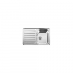 Zlewozmywak Blanco Zlewozmywak 1-komorowy z ociekaczem Lantos 45 S-IF Compact stal szczotkowana (519059) | 519059 | 4020684593380