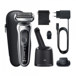Braun | Shaver | 71-S7200cc | Operating time (max) 50 min | Wet & Dry | Silver/Black | 71-S7200cc | 4210201433682