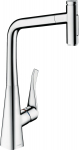 Virtuvinis mai&scaron;ytuvas su i&scaron;traukiama žarna Hansgrohe Metris Select M71 72833000 | 72833000 | 4059625260890
