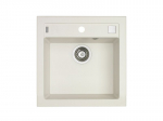 Granitinė plautuvė Alveus Formic 20-11 (balta) +vent+sif | FORMIC 20 BALTA | 5902767622455