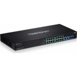 Switch TRENDnet TRENDnet 18-Port Gigabit PoE+ Smart Surveillance Switch | TPE-3018LS | 0710931161526