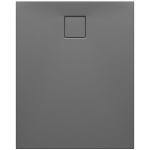 Brodzik Cersanit SET C258 BRODZIK PROST TAKO SLIM 100X80X4,5 SZARY MAT + SYFON (VIRT) | AZTR1000860025 | 5901771145288
