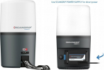 Scangrip Nieoślepiająca akumulatorowa lampa robocza 360 stopni 6000 lm AREA 6 CONNECT 03.6108C | SG036108C | 5708997006740