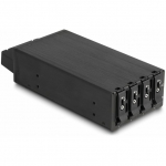 Kieszeń Delock Slim Bay Ramka wymienna na 4 x M.2 NVMe SSD z interfejsem Slim SAS SFF-8654 | 47126 | 4043619471263