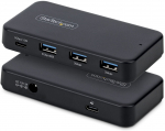 HUB USB StarTech STARTECH.COM 4-Port USB-C i USB-A Hub 5Gbps zasilanie własne 2-in-1 USB-C & USB-A kabel hosta 1x USB-C 3x USB-A 1x BC 1.2 | 311UE-USB-HUB | 0065030925693
