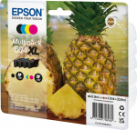 Tusz Epson Epson 604XL Multipack - 4er-Pack - XL - Schwarz, Gelb, Cyan, Magenta - original - Blister mit RF- / akustischem Alarmsignal - Tintenpatrone - fur Expression Home XP-2200, 2205, 3200, 3205, 4200, 4205, WorkForce WF-2910, 2930, 2935, 2950 |  ...