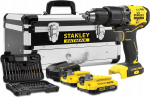 Wiertarko-wkrętarka Stanley SFMCD715D2F 18 V 2 x akumulator 2 Ah | S/SFMCD715D2 | 5035048733264