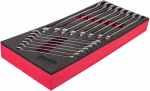 W&oacute;zek narzędziowy Milwaukee MILWAUKEE FOAM INSERT WITH BENT KEYS 9pcs. %%% | 4932499086 | 4058546529550