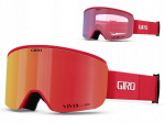 Giro Gogle zimowe GIRO AXIS RED BLACK THIRDS (Szyba lustrzana kolorowa VIVID-Carl Zeiss VIVID EMBER 19-42% S2 + Szyba lustrzana kolorowa VIVID-Carl Zeiss INFRARED 58% S1) (NEW 2024/2025) | GR-7155146 | 196178097154