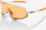 100% Okulary 100% GLENDALE Soft Tact Oxyfire White - Persimmon Lens (Szkło Pomarańczowe) (NEW 2021) | STO-61033-105-01 | 841269177351