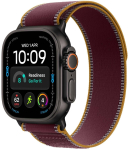Watch Apple Watch Ultra 4 (2026) 5G 49mm Black Titanium Case with Burgundy Trail Loop M/L - Burgundy | MJC44QF/A | 195951218465