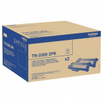 Toner Brother TN-3380 Black Oryginał  (TN3380 TWIN) | TN3380 TWIN | 4977766709811