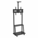 Mobile TV stand 32-70 inches 60kg with a shelf | 106107 | 8051128106107
