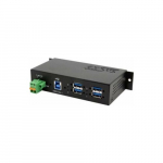 Exsys EXSYS EX-1185HMVS-2 4-portowy metalowy USB 3.2 Gen1 z ochroną przeciwprzepięciową 15KV ESD | 4718359118524 | 4718359118524
