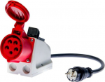 Sonel Adapter gniazd tr&oacute;jfazowych 32A przełączany (WAADAPAT32PR) | WAADAPAT32PR | 5907624098176