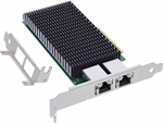 Karta sieciowa InLine &reg; Dual 10-Gigabit karta sieciowa 2x RJ45 10Gb/s PCIe x8 | 4043718333288 | 4043718333288