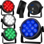 LIGHT4ME LIGHT4ME CREE ALU QUAD PAR 12 reflektor par oświetlenie efekt świetlny 12x12W RGBW SMD LED 4w1 | 5908249827509 | 5908249827509