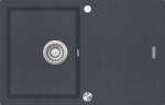 Zlewozmywak Concept DG10C45dg kuchenny granitowy z ociekaczem CIEMNO SZARY | dg10c45dg | 8595631007266