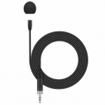 Sennheiser MKE Essential Omni Black - miniature lavalier microphone with 3.5 mm jack connector (black) | MKE ESSENTIAL BLACK EW | 4044155237399
