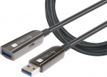 Kabel USB Techly USB-C - USB-C 20 m Czarny (ICOC U3AMF-HY-020) | ICOC U3AMF-HY-020 | 8051128108217
