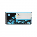 Tusz HP HP Atrament/HP 738 300-ml YLW DesignJet Ink | 676M8A | 196548336180