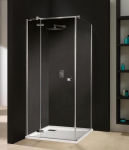 Sanplast Kabina natryskowa KNDJ2/FREE-100-S cm/sbW16 chrom/srebrny bł | 600-260-0620-42-211 | 5907805310301