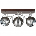 Lampa sufitowa Spotlight Spot natynkowy chrom Spotlight BALL WOOD drewno bukowe 5131376 | 5131376 | 5905840204883