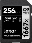 Lexar memory card SDXC 256GB Professional 1667x UHS-II U3 V60 | LSD256CB1667 | 0843367114962