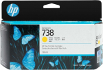 HP 738 130-ml ż&oacute;łty | 498N7A | 196068358884