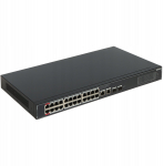 Switch|DAHUA|DH-SG4028LP|26xGigabit Ethernet (copper) ports quantity|2xSFP module slots quantity|4xPower over Ethernet (PoE) ports quantity|Total Power over Ethernet (PoE) budget 240 W|SG4028LP | SG4028LP | 6939554904714