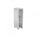 Szafa stojąca rack 19 42U 600x800 szara drzwi szklane flack pack | FF01-6842-12SL | 5901969441154