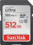 SanDisk Ultra SDXC 512GB 150MB/s Class10 UHS-I | SDSDUNC-512G-GN6IN | 619659200145
