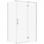 Cersanit KABINA PRYSZNICOWA CITY Z ZAWIASAMI CHROM 120X90X195 PRAWA TRANSP | EZZR1000095810 | 5901771110088