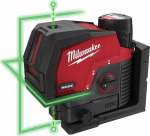 Milwaukee Akumuliatorinis lazerinis nivelyras M12 CLLP-0C žalias Milwaukee | M12CLLP0C | 4058546340346