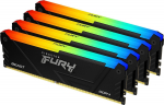 Pamięć Kingston Fury Beast RGB, DDR4, 32 GB, 3600MHz, CL17 (KF436C17BB2AK4/32) | KF436C17BB2AK4/32 | 740617337433