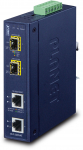 Konwerter światłowodowy Planet PLANET IP30 2x GE to 2-Port SFP Media Converter  IGT-2205AT | IGT-2205AT | 4711605285919