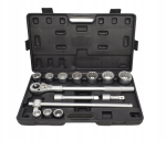 Zestaw narzędzi AWTools AWTOOLS ZESTAW KLUCZY NASADOWYCH 12KĄTNYCH 14 ELEMENT&Oacute;W 3/4'' | AW39015 | 5903678630652