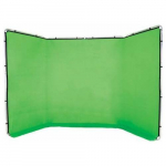 Lastolite Tło Lastolite Panoramic Chromakey Green 4m z ramą | E32L7622 | 5055135909495