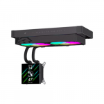 Gamemax CPU Liquid Cooler | GLACIER 240 LCD BK | Black | GLACIER 240 LCD BK | 6931858754552